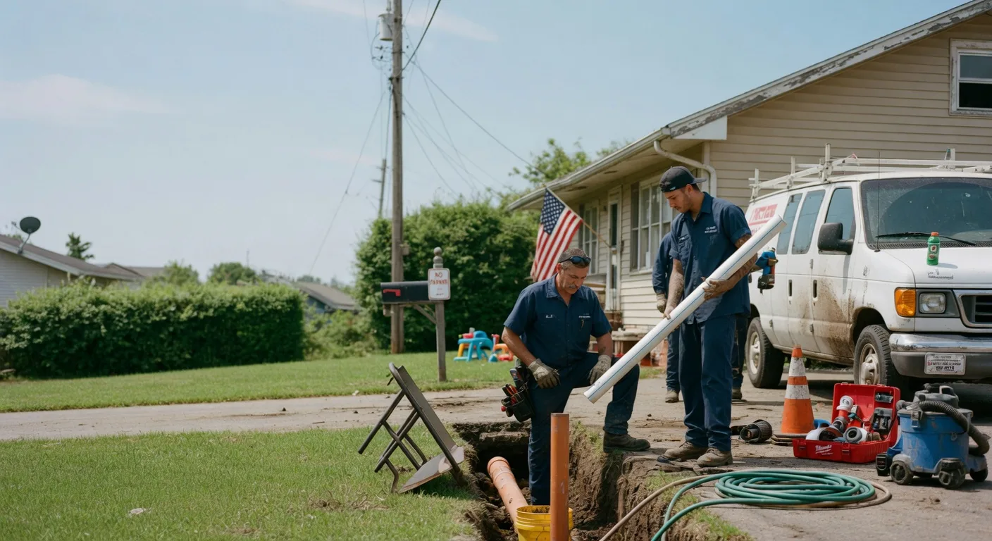 Sewer Line Inspection in New Market, IN